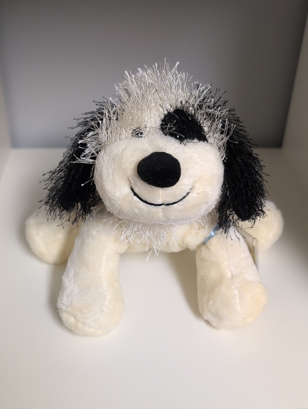 ♥️NWT♥️ Webkinz Black And White Cheeky Dog Brand New With Sealed Code Y2K